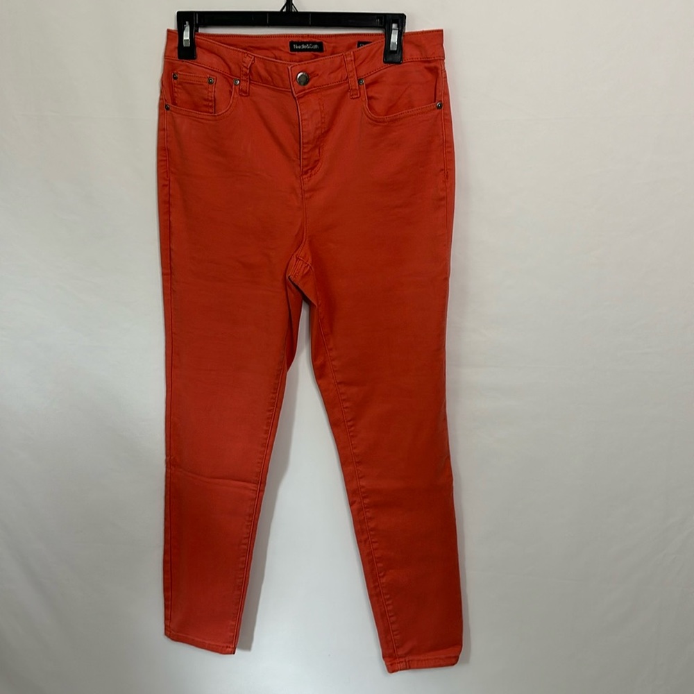 Needle&Cloth orange skinny ankle pants size 12